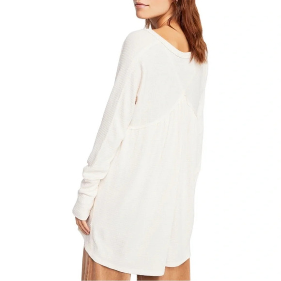 Free People We The Free Citrine Thermal - Cream - Size Extra Small XS - Picture 4 of 9
